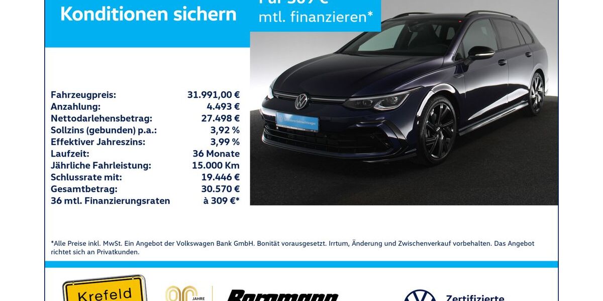 VW Golf 25.154 km 31.991 &euro; Krefeld 47803