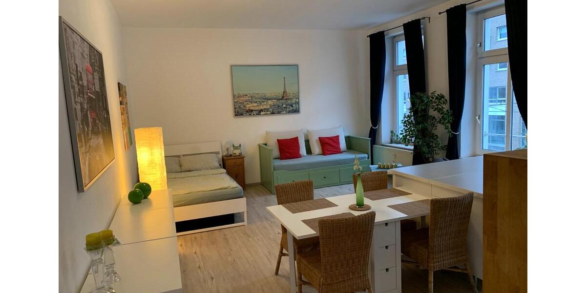 Etagenwohnung Krefeld Cracau - 1.5 Zimmer, 43 m&sup2;, 650&euro; | Angebot:25650517