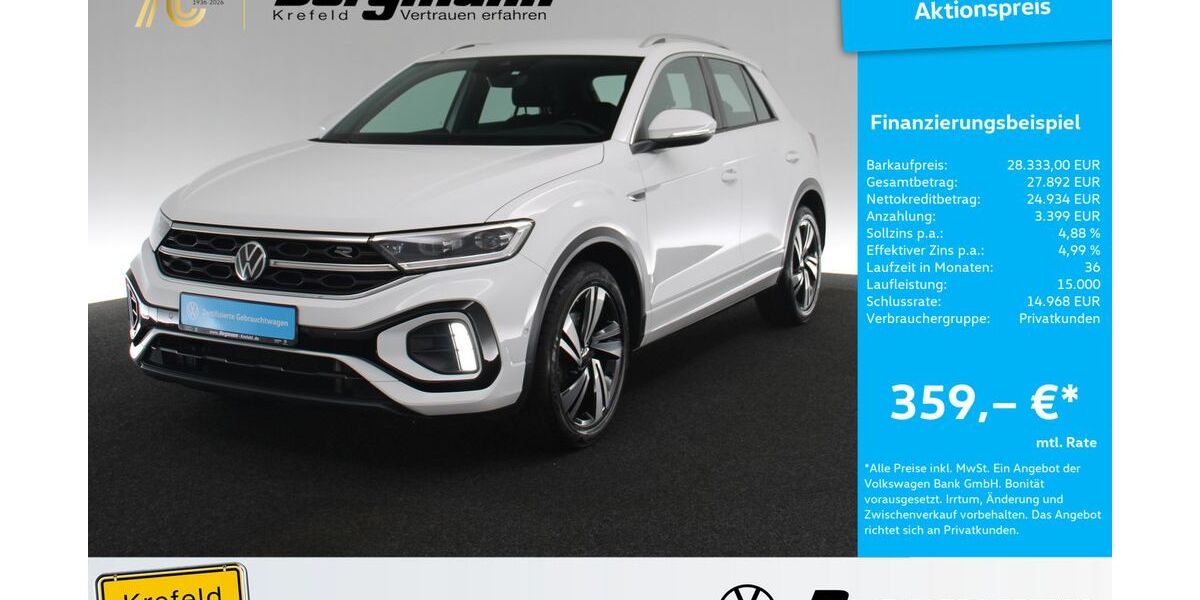 VW T-Roc 50.588 km 27.884 &euro; Krefeld 47803