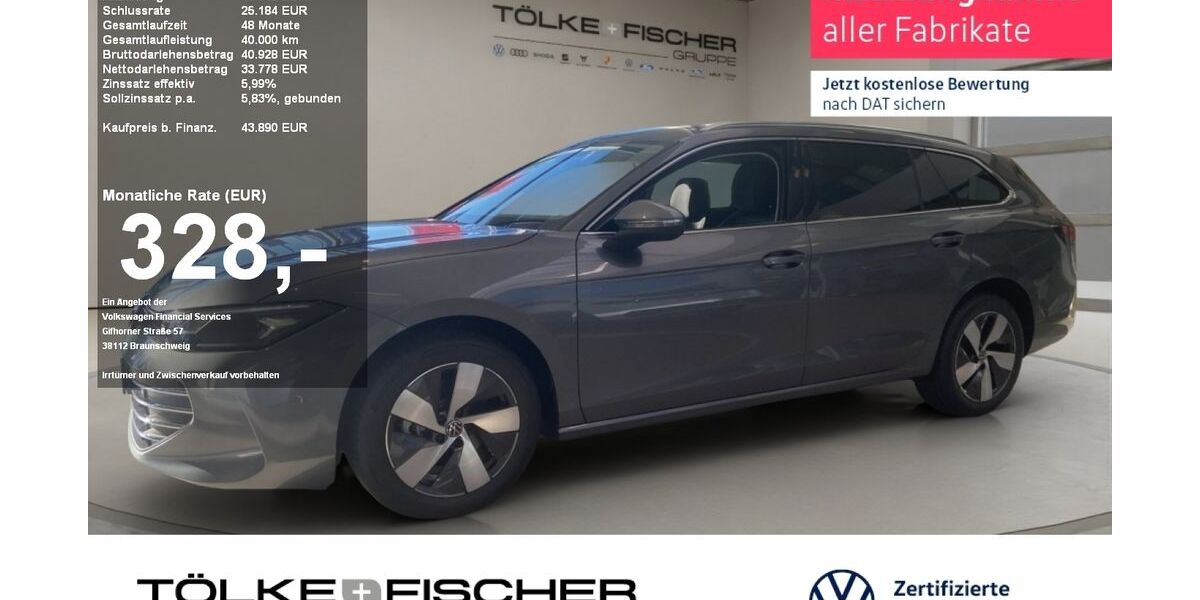 VW Passat Variant 1.289 km 43.890 &euro; Krefeld 47805