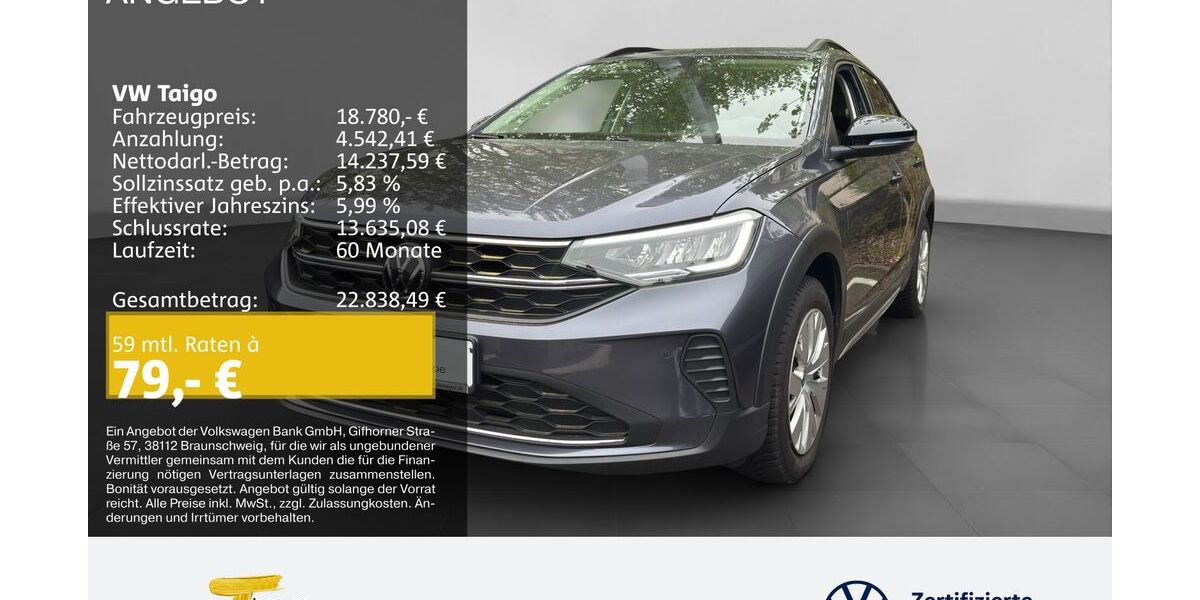 VW Taigo 14.091 km 18.480 &euro; Oberhausen 46047