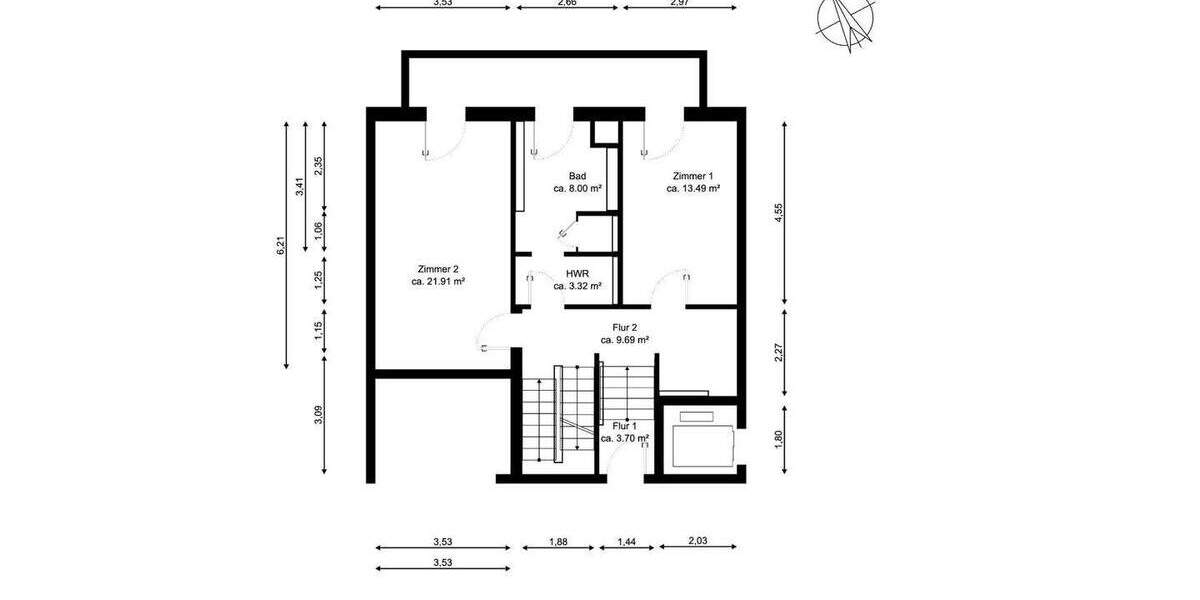 Etagenwohnung Düsseldorf Heerdt - 5 Zimmer, 189 m&sup2;, 1.250.000&euro; | Angebot:26016999