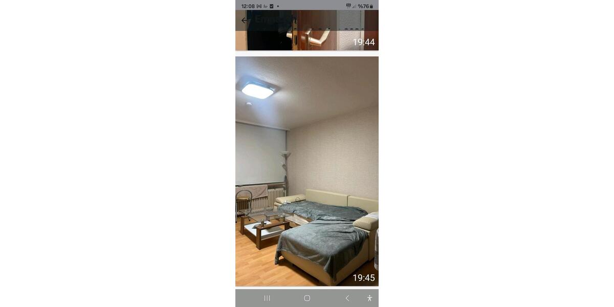 Etagenwohnung Duisburg Duisburg-Mitte - 1 Zimmer, 35 m&sup2;, 450&euro; | Angebot:25484252