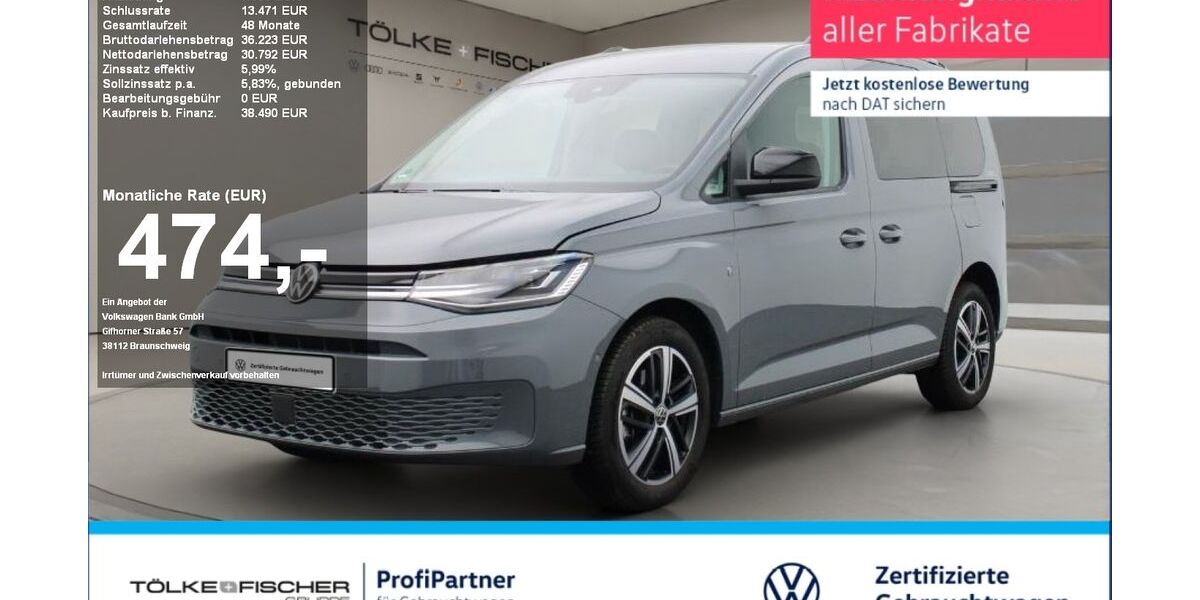 VW Caddy 10.499 km 35.999 &euro; Krefeld 47805