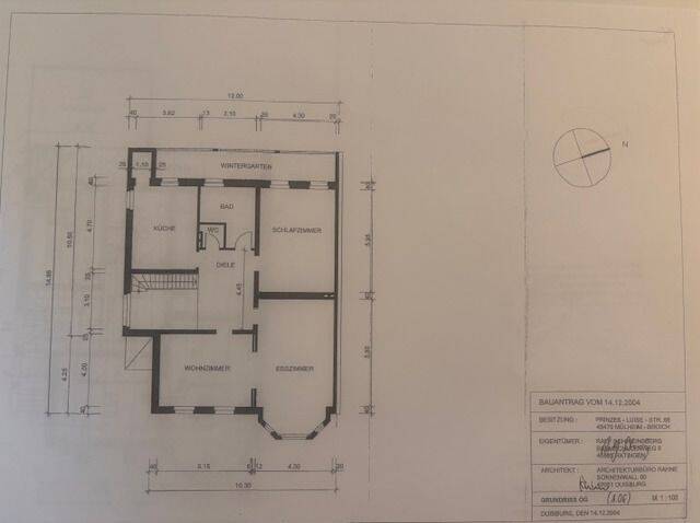 Etagenwohnung Mülheim an der Ruhr Broich - 3 Zimmer, 132 m&sup2;, 1.350&euro; | Angebot:26835254