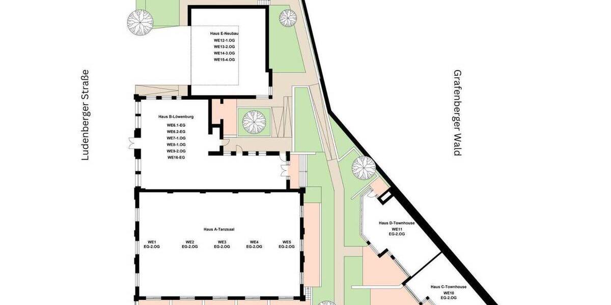 Etagenwohnung Düsseldorf Ludenberg - 2 Zimmer, 109 m&sup2;, 680.000&euro; | Angebot:25686287