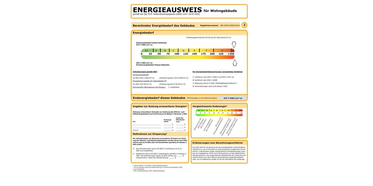Erdgeschoßwohnung Mönchengladbach Nord - 2 Zimmer, 87 m&sup2;, 900&euro; | Angebot:25979632