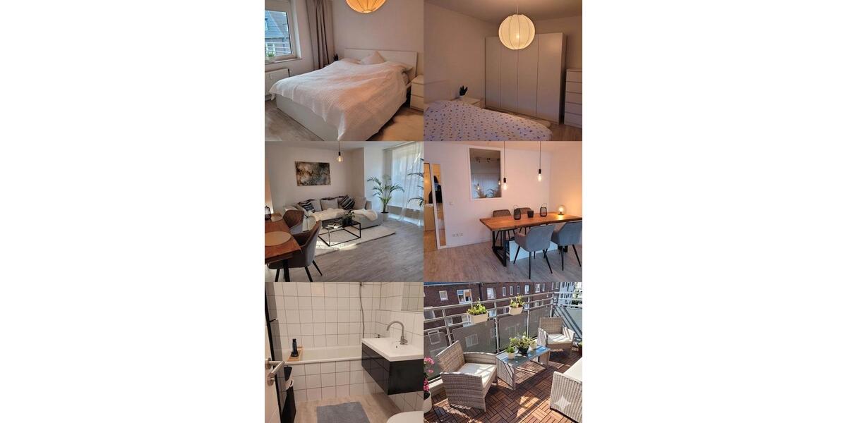 Etagenwohnung Düsseldorf Oberbilk - 2 Zimmer, 54 m&sup2;, 1.250&euro; | Angebot:25991558
