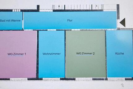 Wohnung Oberhausen - 3 Zimmer, 54 m&sup2;, 425&euro; | Angebot:25641579