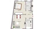 Erdgeschoßwohnung Duisburg Mittelmeiderich - 2 Zimmer, 52 m&sup2;, 450&euro; | Angebot:26647866