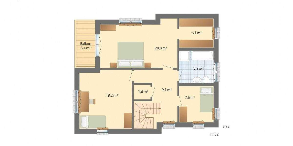 Einfamilienhaus Mülheim an der Ruhr Dümpten - 5 Zimmer, 155 m&sup2;, 806.500&euro; | Angebot:25817612