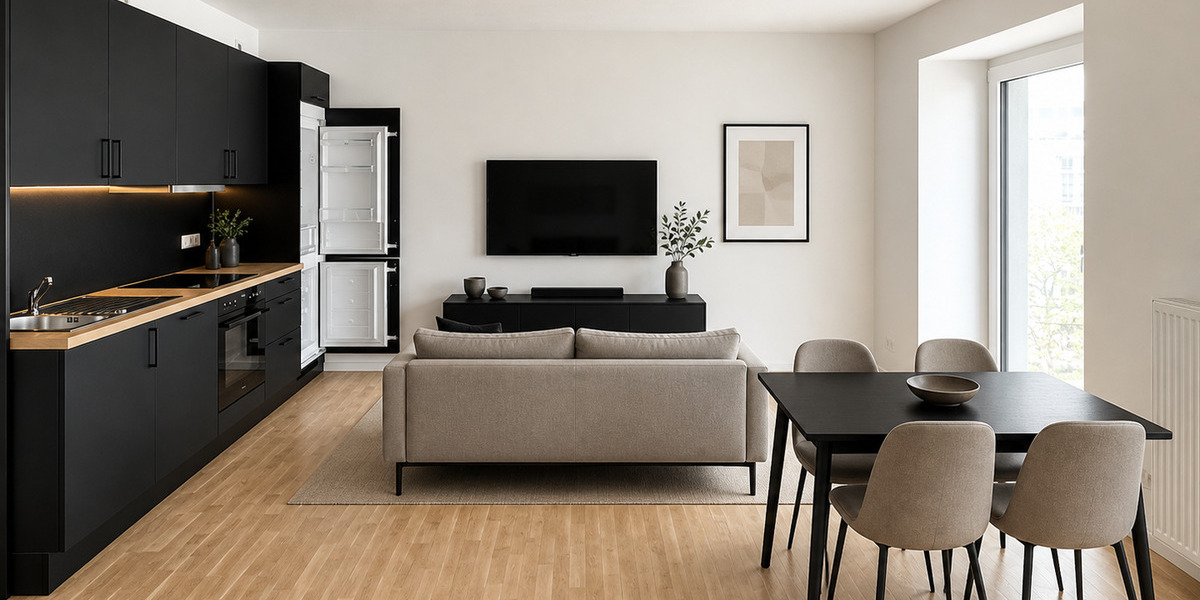Etagenwohnung Düsseldorf Oberbilk - 2 Zimmer, 55 m&sup2;, 1.200&euro; | Angebot:26408006