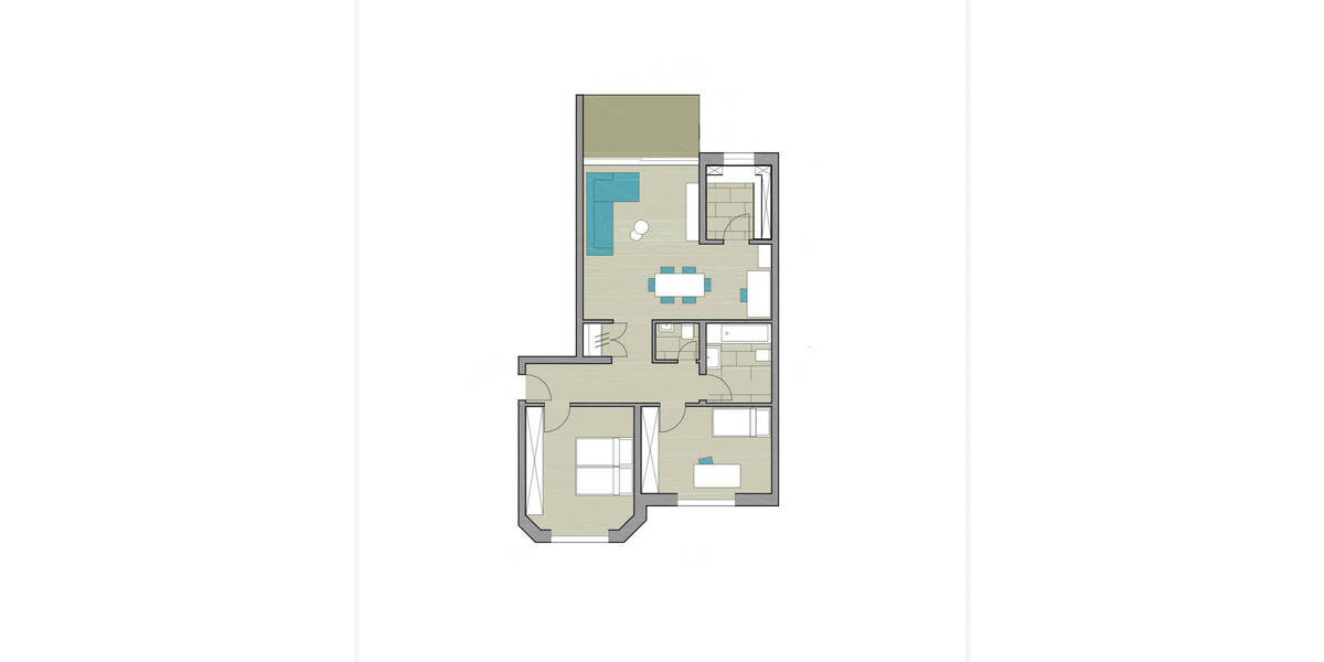 Etagenwohnung Mönchengladbach Odenkirchen - 3 Zimmer, 84 m&sup2;, 198.000&euro; | Angebot:25743272