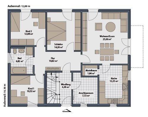 Mehrfamilienhaus, Wohnhaus Duisburg Untermeiderich - 7 Zimmer, 203 m&sup2;, 711.945&euro; | Angebot:26229237