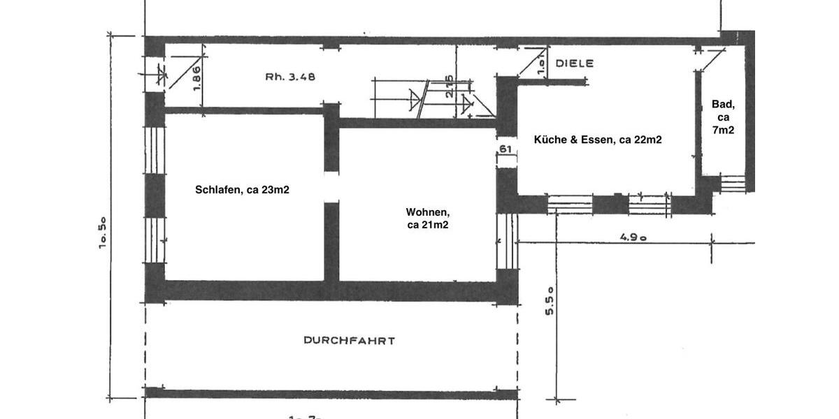 Erdgeschoßwohnung Mönchengladbach - 2.5 Zimmer, 73 m&sup2;, 890&euro; | Angebot:25852220