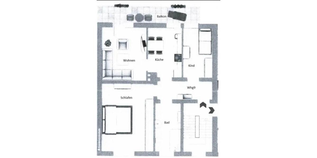 Etagenwohnung Mönchengladbach - 3 Zimmer, 75 m&sup2;, 650&euro; | Angebot:25764251