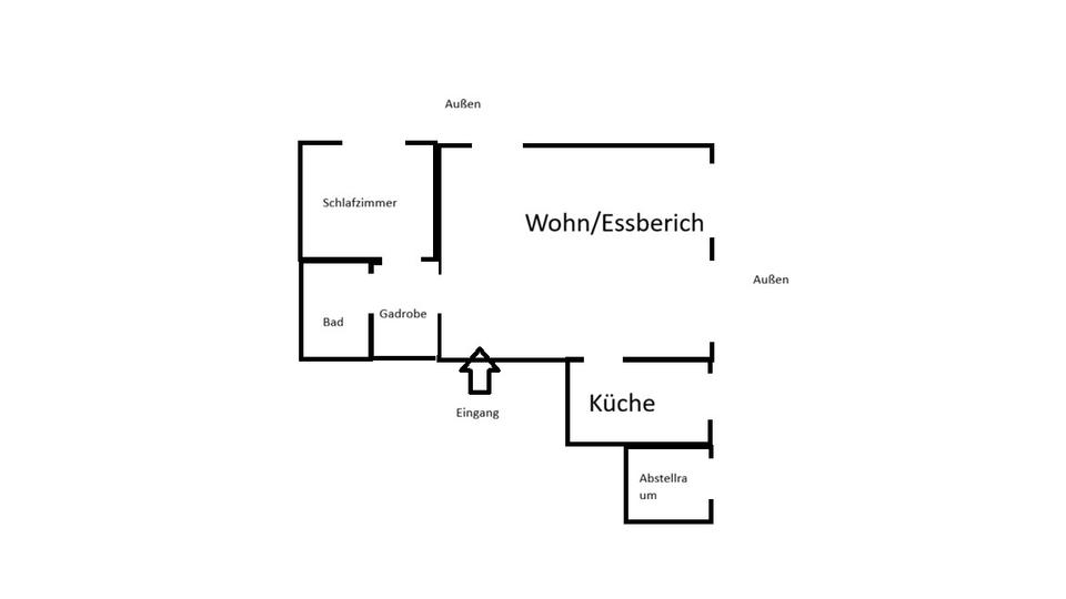 Einfamilienhaus Düsseldorf Oberbilk - 2 Zimmer, 84 m&sup2;, 1.618&euro; | Angebot:27585622
