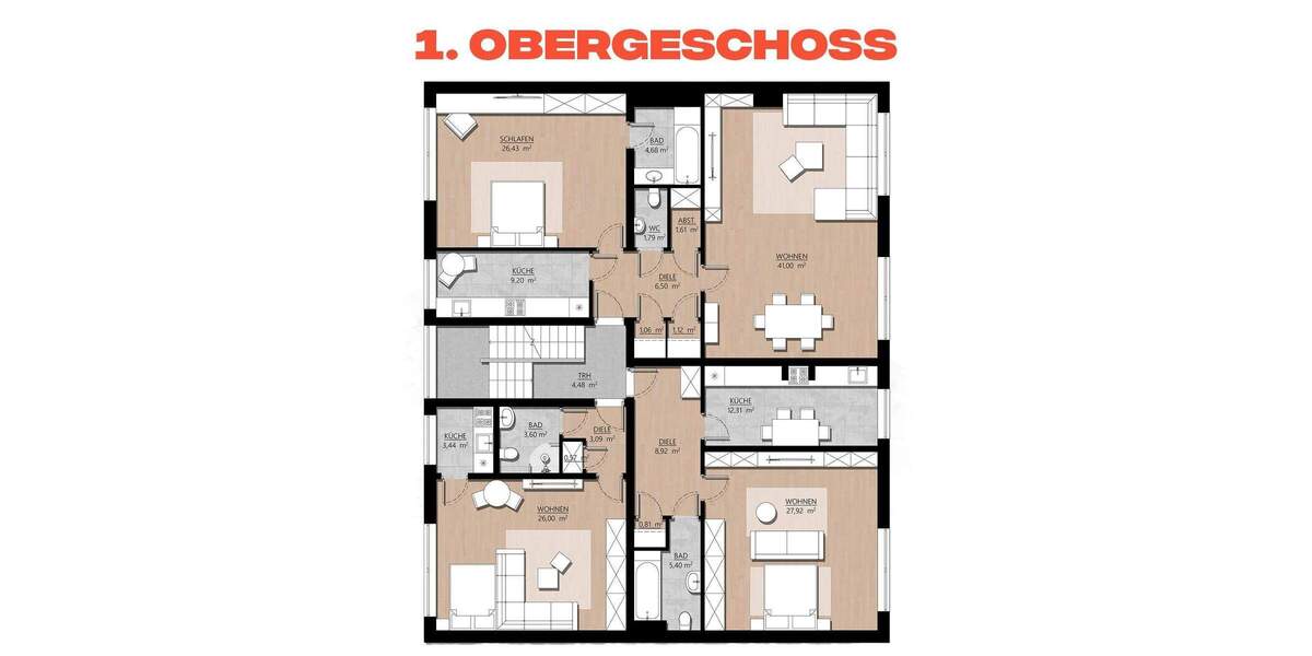 Mehrfamilienhaus, Wohnhaus Meerbusch Büderich - 1 Zimmer, 1.799.000&euro; | Angebot:25666086