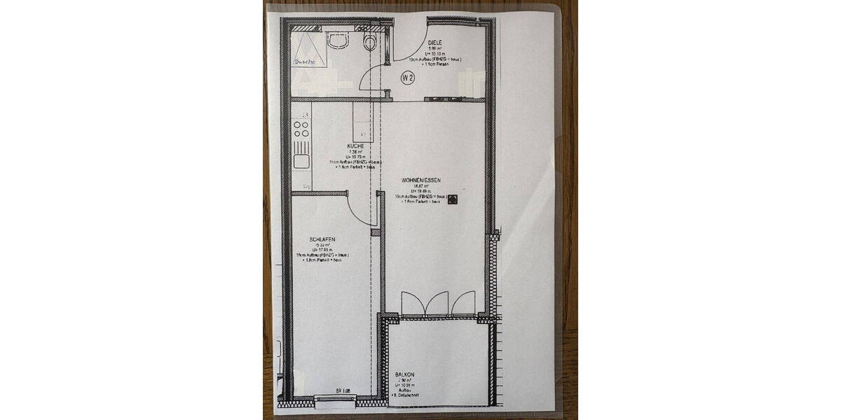 Etagenwohnung Düsseldorf Pempelfort - 2 Zimmer, 55 m&sup2;, 850&euro; | Angebot:26036999