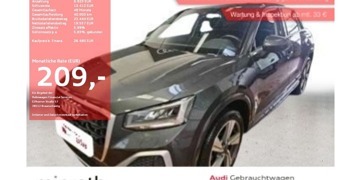 Audi Q2 30.903 km 25.980 &euro; Moers-Hülsdonk 47441