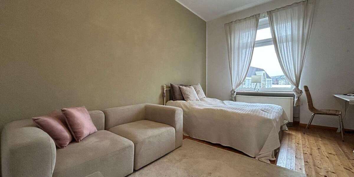 Etagenwohnung Düsseldorf Bilk - 1 Zimmer, 39 m&sup2;, 600&euro; | Angebot:25814024