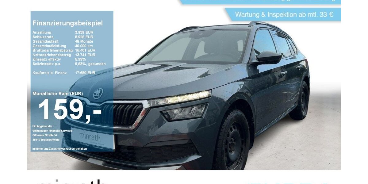 Skoda Kamiq 60.907 km 17.680 &euro; Moers 47441