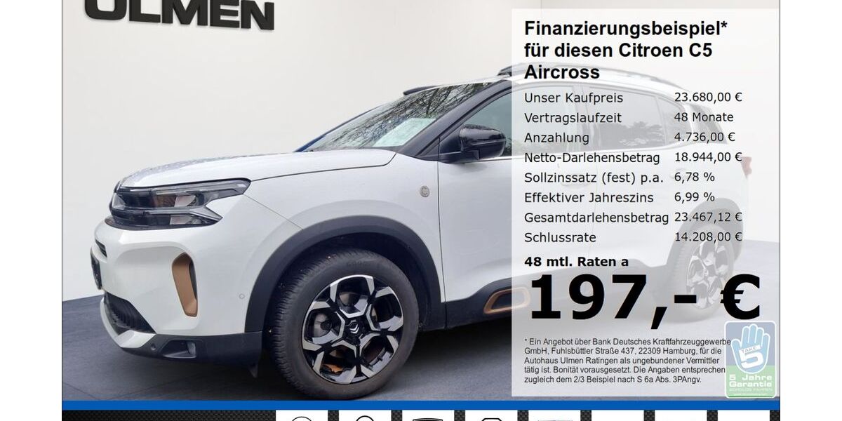 Citroen C5 Aircross 8.480 km 23.650 &euro; Ratingen 40880