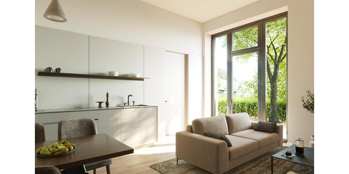Erdgeschoßwohnung Krefeld Fischeln - 2 Zimmer, 51 m&sup2;, 772&euro; | Angebot:26600831