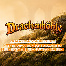 Drachenhöhle - Die Drachen-Indoor-Ausstellung 26.07.2026 NEW Box Mönchengladbach