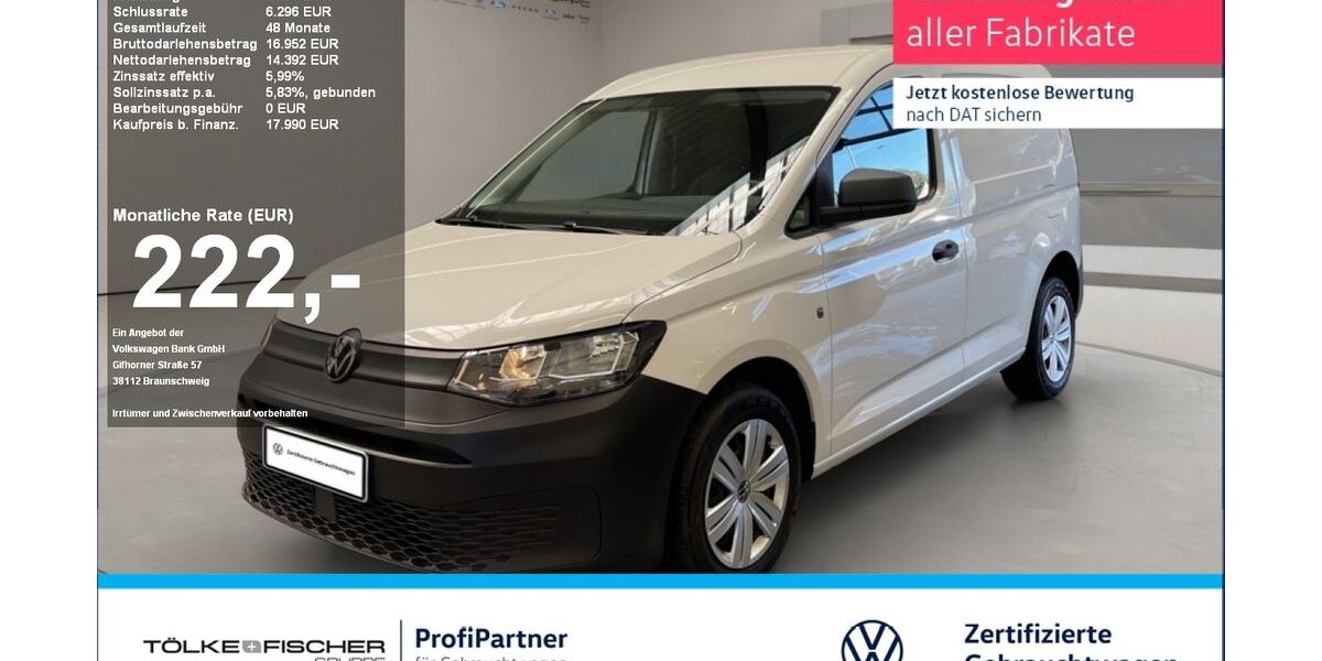 VW Caddy 25.753 km 18.949 &euro; Krefeld 47805