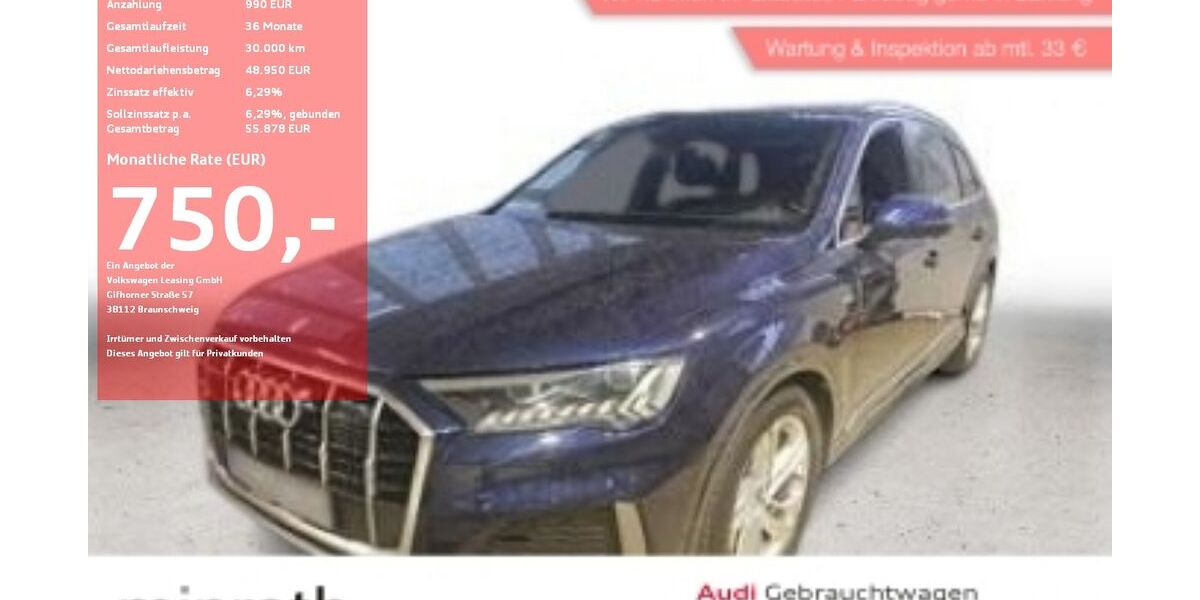 Audi Q7 93.916 km 47.190 &euro; Moers-Hülsdonk 47441