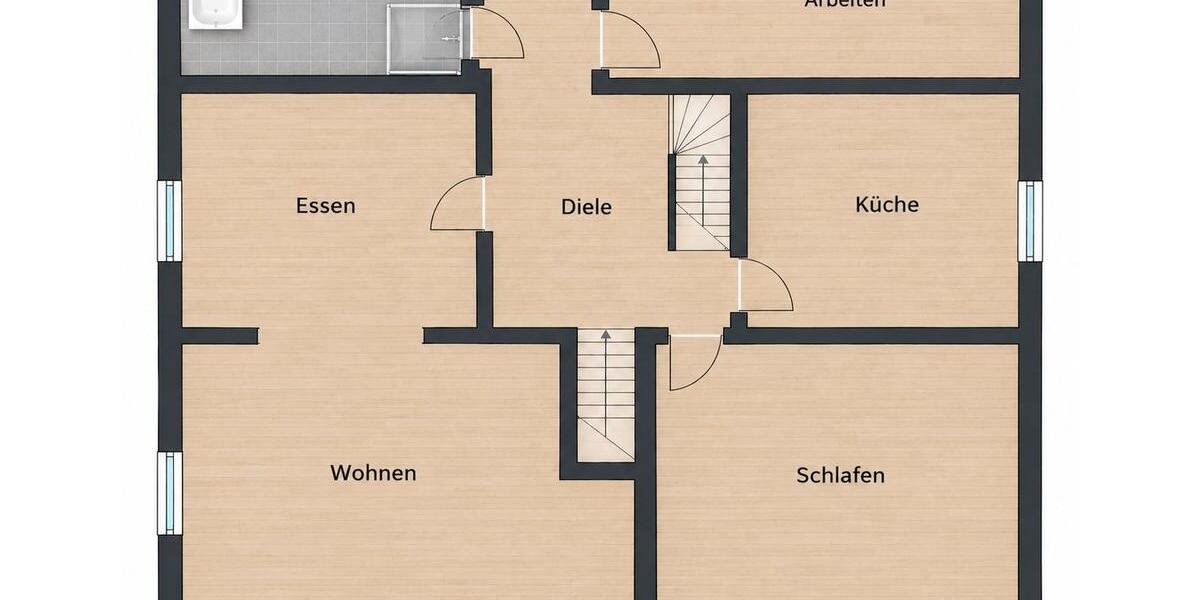 Mehrfamilienhaus, Wohnhaus Haan - 9 Zimmer, 200 m&sup2;, 549.000&euro; | Angebot:27618141