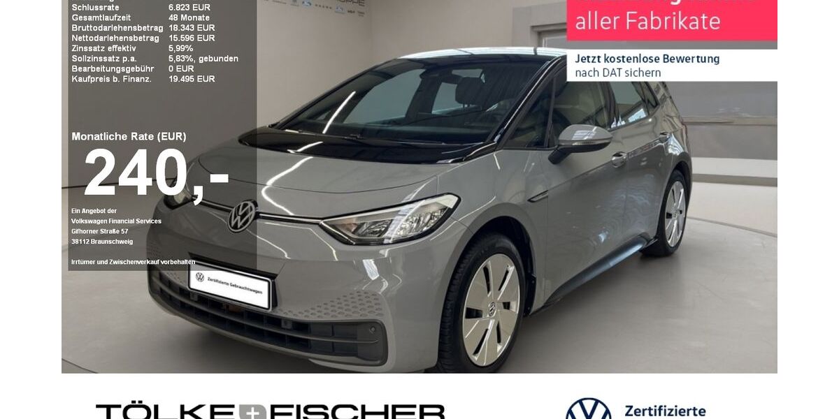 VW ID.3 48.240 km 19.495 &euro; Krefeld 47805