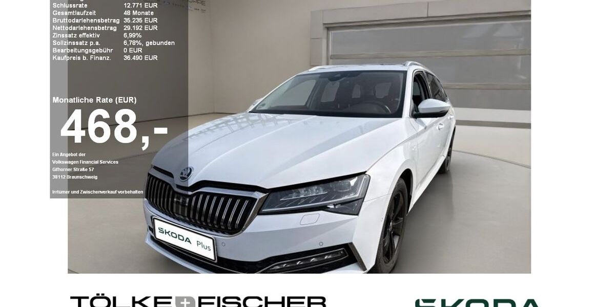 Skoda Superb 53.008 km 36.490 &euro; Krefeld 47809