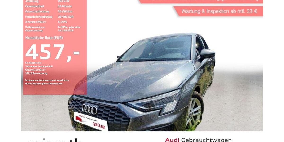 Audi A3 41.580 km 29.980 &euro; Moers-Hülsdonk 47441