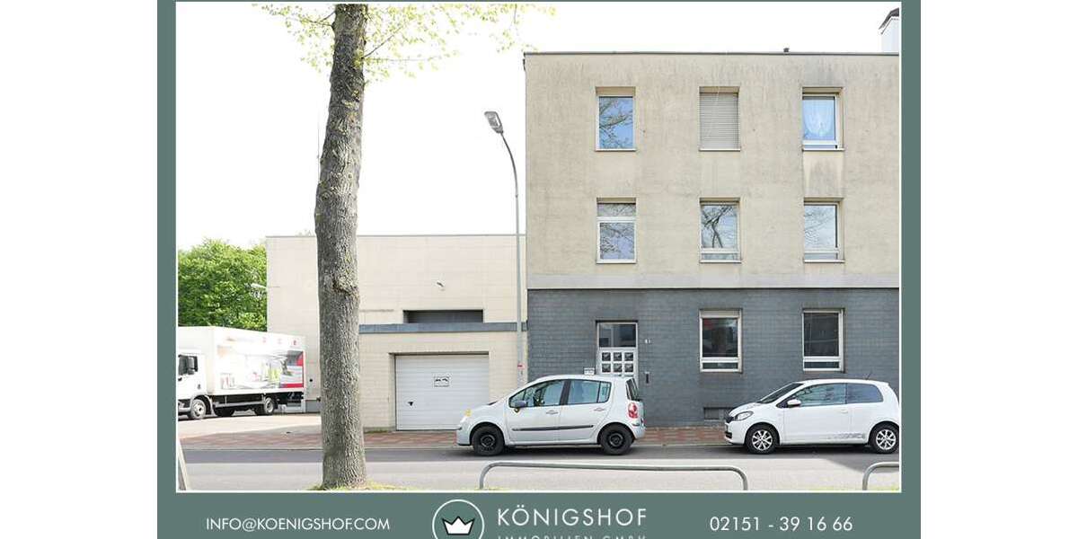 Etagenwohnung Krefeld Dießem - 2 Zimmer, 90 m&sup2;, 540&euro; | Angebot:25775848