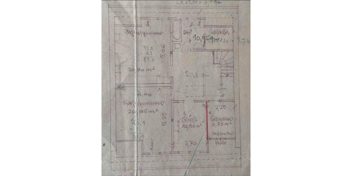 Maisonettenwohnung Duisburg Duisburg-Mitte - 3 Zimmer, 120 m&sup2;, 950&euro; | Angebot:24979745