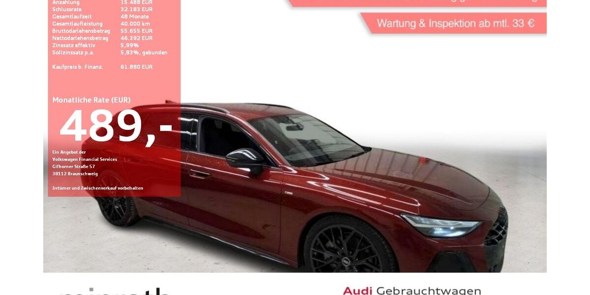 Audi A6 6.466 km 60.630 &euro; Moers-Hülsdonk 47441