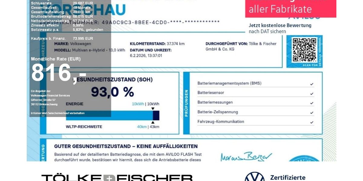 VW Passat Variant 16.807 km 69.985 &euro; Krefeld 47805