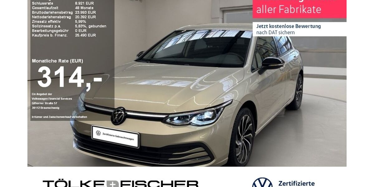 VW Golf 20.670 km 25.489 &euro; Krefeld 47805