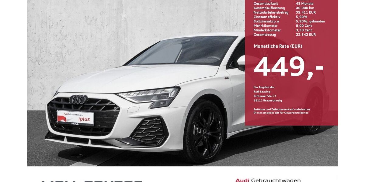Audi A3 10.000 km 43.990 &euro; Düsseldorf 40549