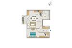 Etagenwohnung Krefeld Bockum - 2 Zimmer, 64 m&sup2;, 891&euro; | Angebot:26498534