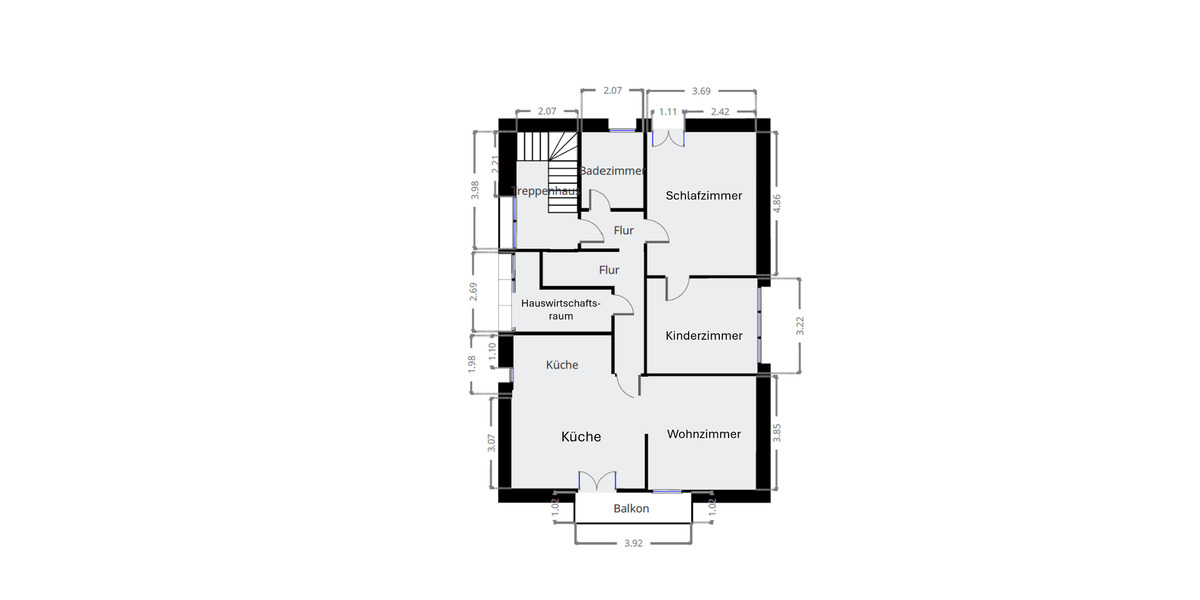 Etagenwohnung Moers Rheinkamp - 3 Zimmer, 81 m&sup2;, 700&euro; | Angebot:25874674