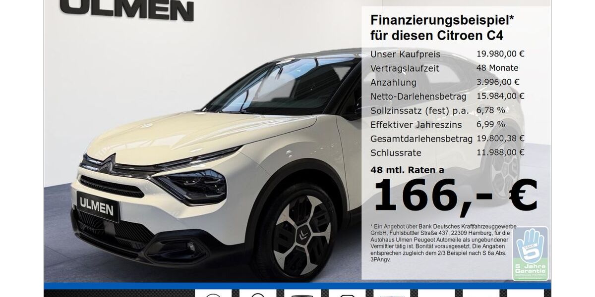 Citroen C4 16.541 km 19.950 &euro; Düsseldorf 40233