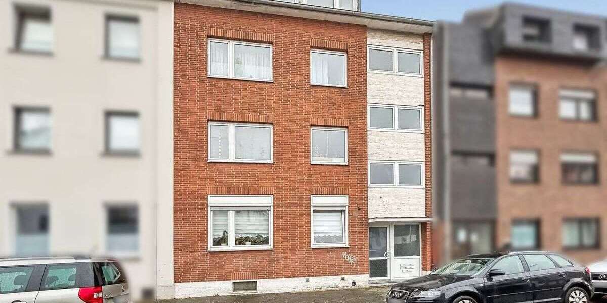 Etagenwohnung Mönchengladbach Nord - 3 Zimmer, 52 m&sup2;, 99.900&euro; | Angebot:23733695