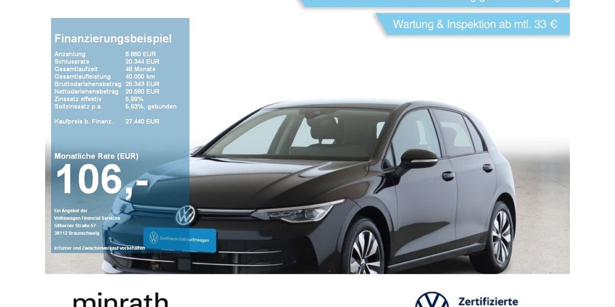 VW Golf 25.347 km 27.190 &euro; Moers 47441