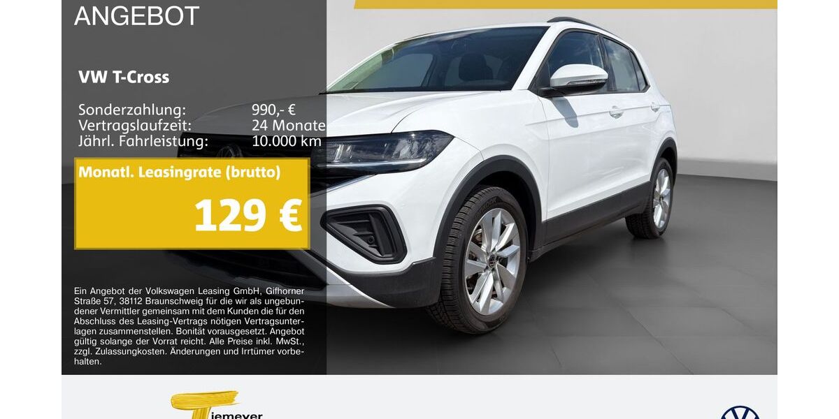 VW T-Cross 22.436 km 19.430 &euro; Duisburg 47059
