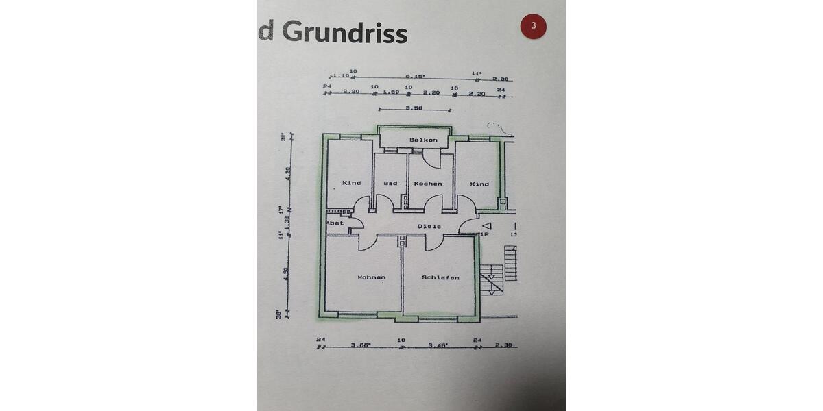 Etagenwohnung Mönchengladbach Ost - 4 Zimmer, 76 m&sup2;, 145.000&euro; | Angebot:26567070