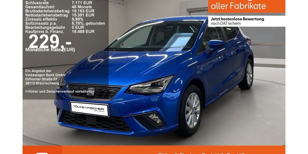 Seat Ibiza 17.156 km 18.450 &euro; Krefeld 47805