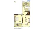 Etagenwohnung Ratingen Tiefenbroich - 2 Zimmer, 55 m&sup2;, 609&euro; | Angebot:26624222